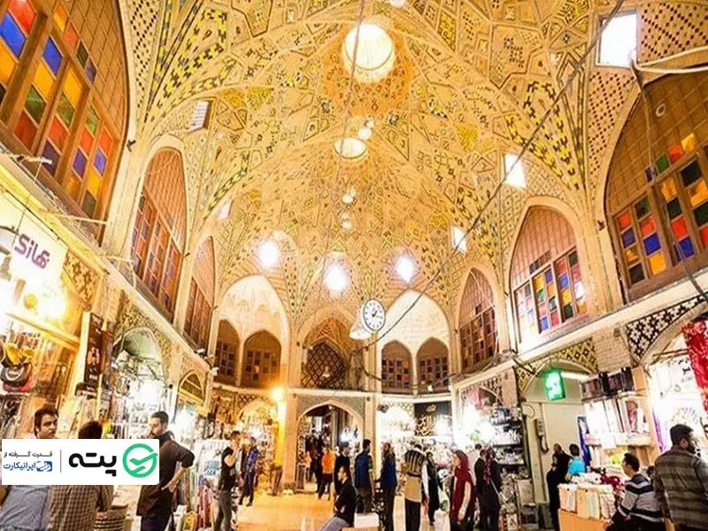 تهران گردی نوروز 1402 بازار بزرگ تهران