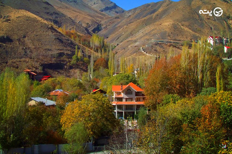 فشم از جاهای دیدنی تهران در پاییز