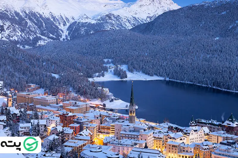 سوئیس در زمستان