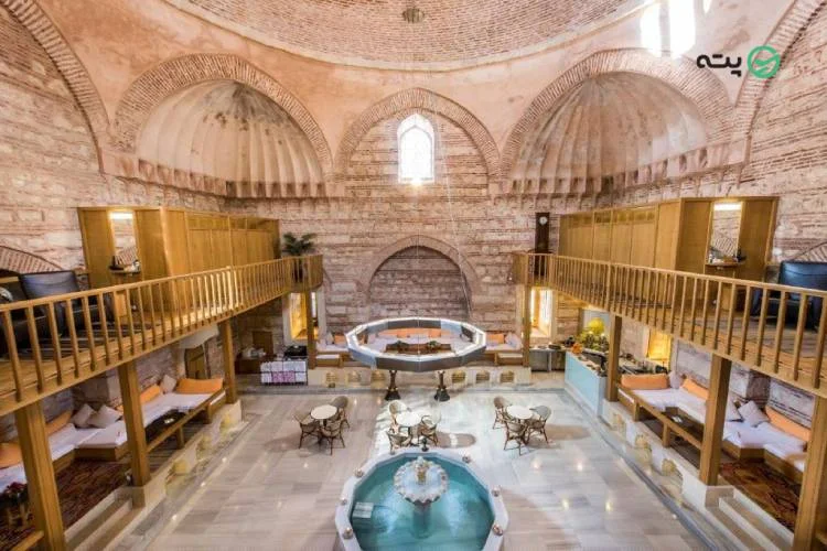 حمامهای ترکی در زمستان