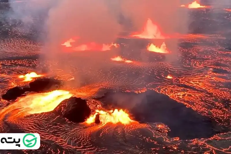 سفر هیجان انگیز به آتشفشان فعال هاوایی