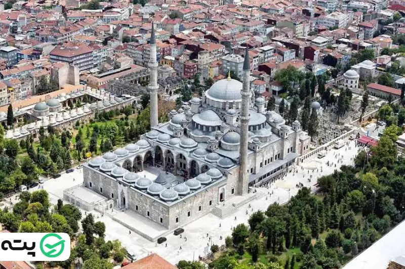 مسجد سلیمانیه از جاهای دیدنی استانبول