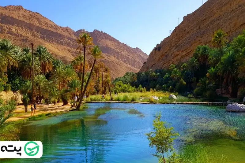 وادی شاب جاهای دیدنی عمان