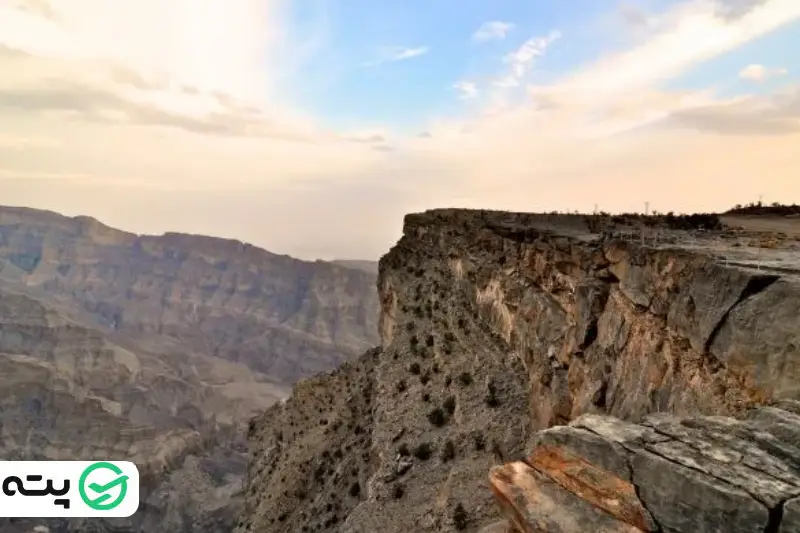 جبل شمس از جاهای دیدنی عمان