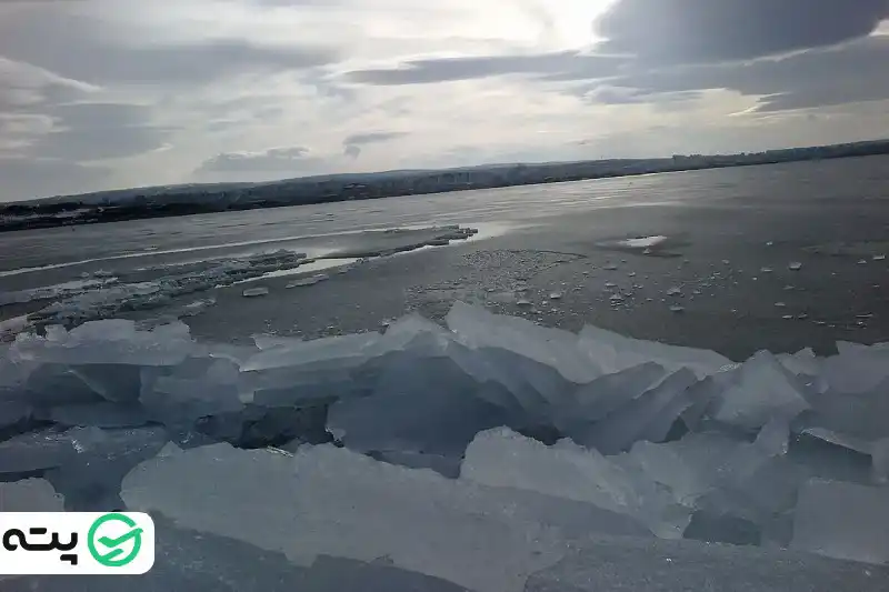 دریاچه یخ‌ زده شورابیل