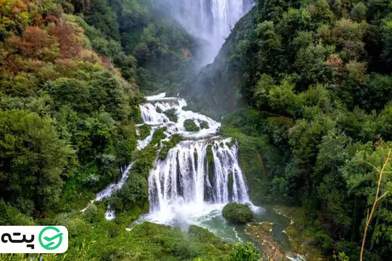 آبشار کاسکاتا دل مارمور، ترنی