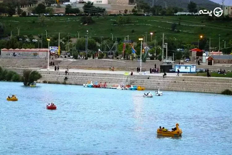 پارک ساحلی از جاهای دیدنی یاسوج