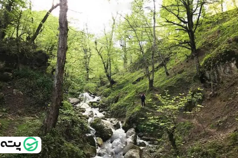 آبشار رامینه از جاهای ماسال و ماسوله گیلان