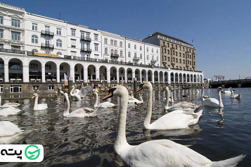 دریاچههای مصنوعی آلستر (Inner Alster & Outer Alster)