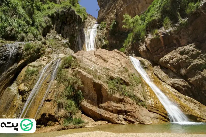 آبشار نوژیان مخمل کوه