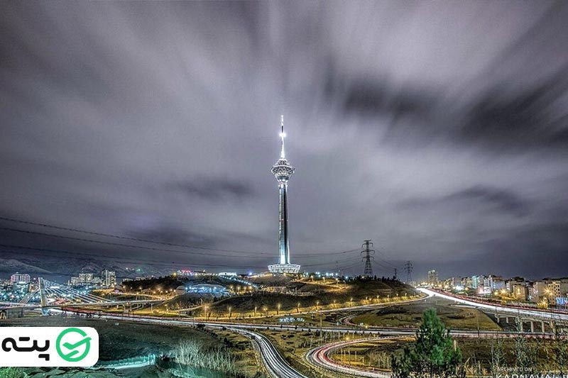 برج میلاد در راهنمای سفر به تهران