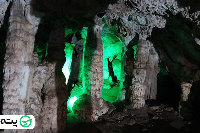 غار ده‌شیخ‌ دنا از جاهای دیدنی یاسوج