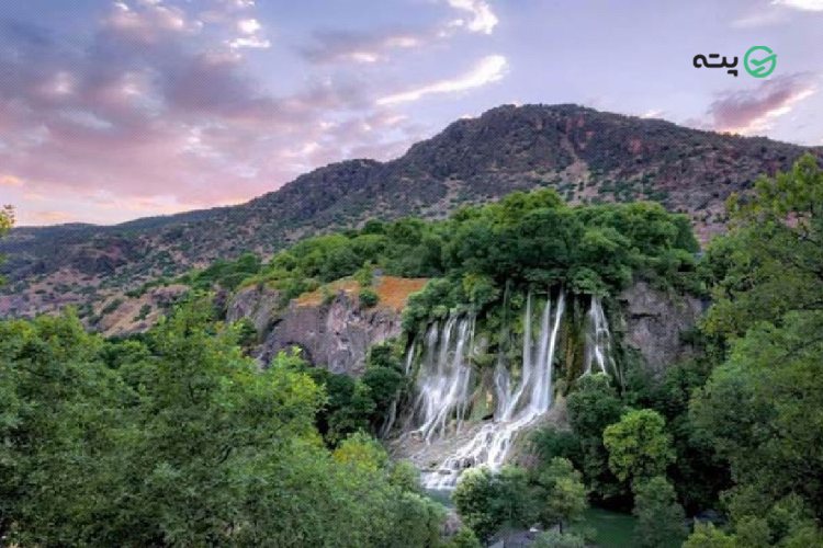 آبشار بیشه لرستان پته