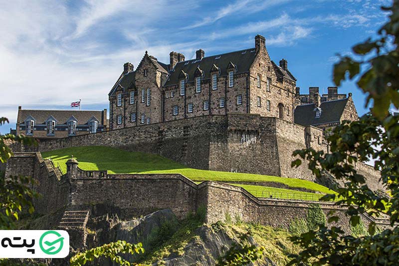 بزرگترین قلعه جهان قلعه ادینبورگ