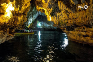 غار سهولان | دومین غار بزرگ آبی ایران زیر قلعه ای 3 هزار ساله