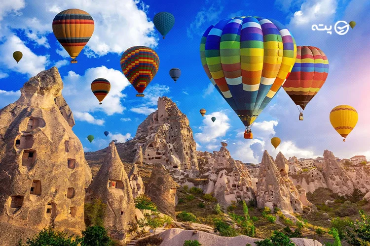 کاپادوکیا شهر توریستی ترکیه