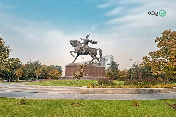 میدان امیر تیمور از جاهای دیدنی ازبکستان
