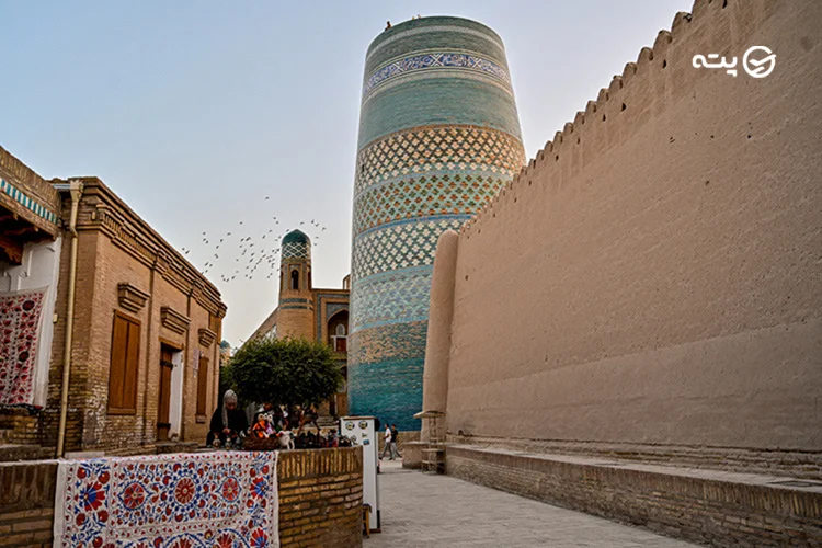 مناره کالتا از جاهای دیدنی ازبکستان