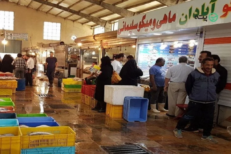 بازار ماهی فروشان ابادان