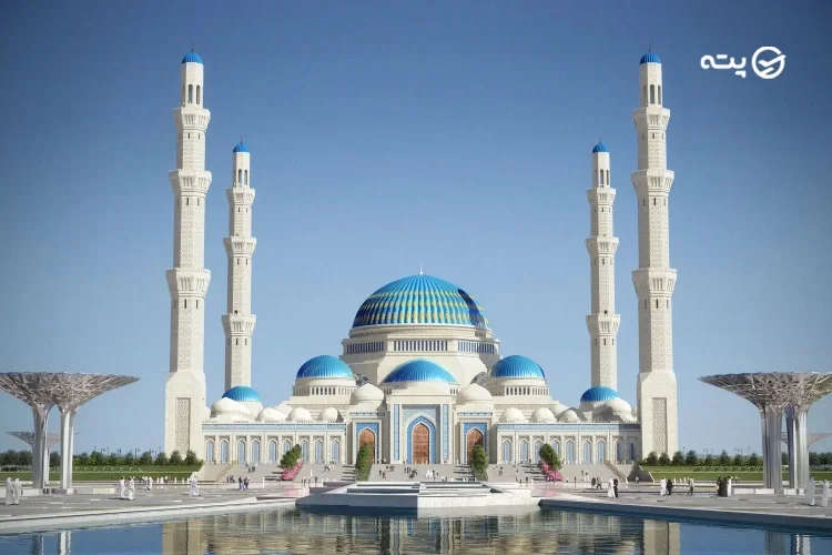 مسجد نور سلطان آستانه قزاقستان