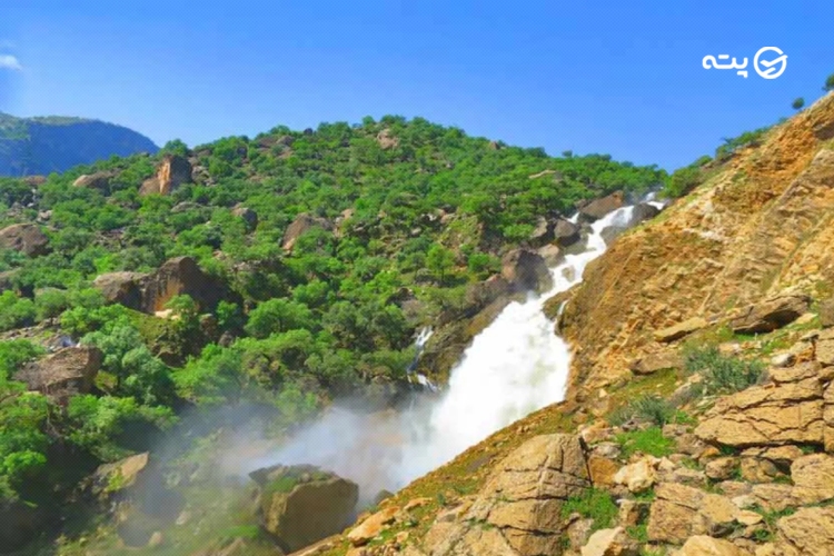 آبشار نگین مسجد سلیمان