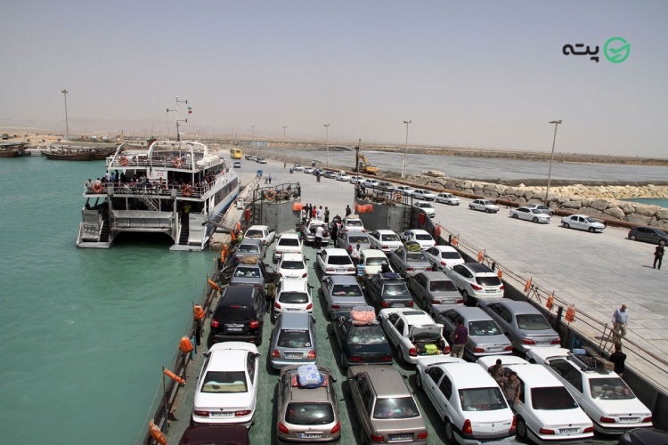فاصله تهران تا کیش