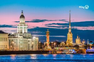 شب‌ های سفید روسیه | جلوه جادویی آسمان سن‌ پترزبورگ