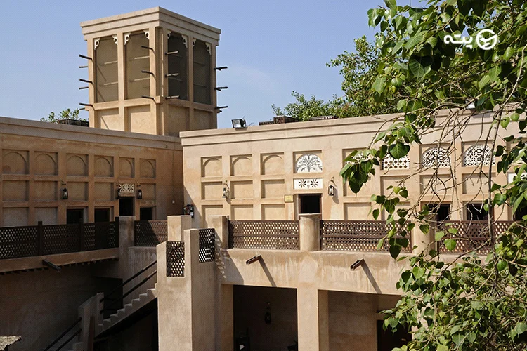معماری خانه شیخ آل مکتوم