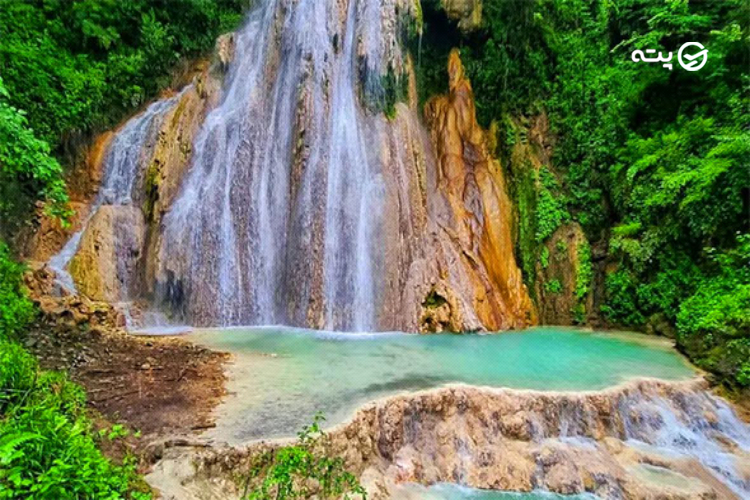 آبشار اسکلیم از جاهای دیدنی شیرگاه
