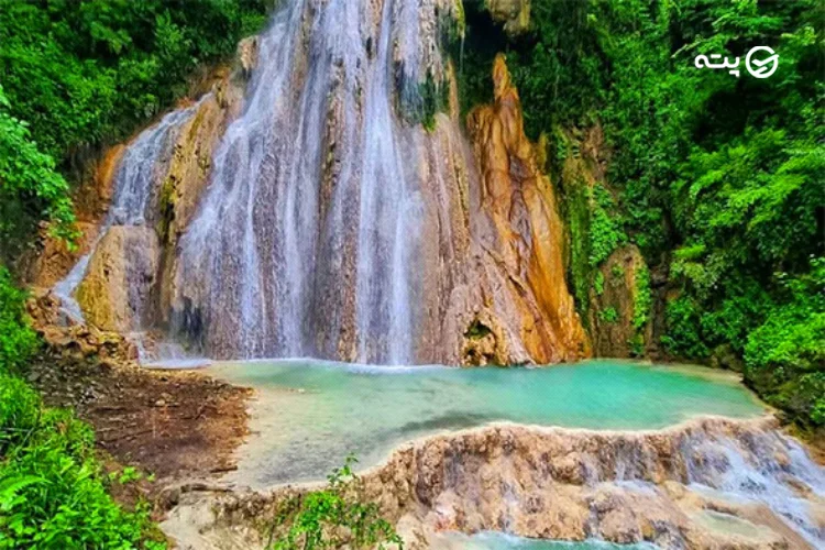 آبشار اسکلیم از جاهای دیدنی شیرگاه
