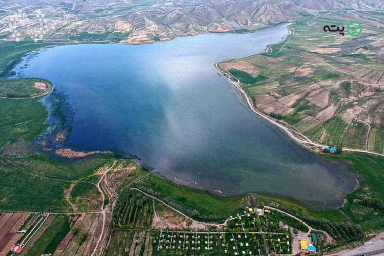 تالاب قوری گل از جاهای دیدنی تبریز در تابستان