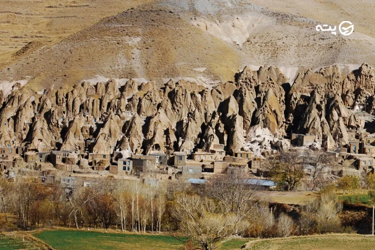 روستای کندوان از جاهای دیدنی تبریز در تابستان