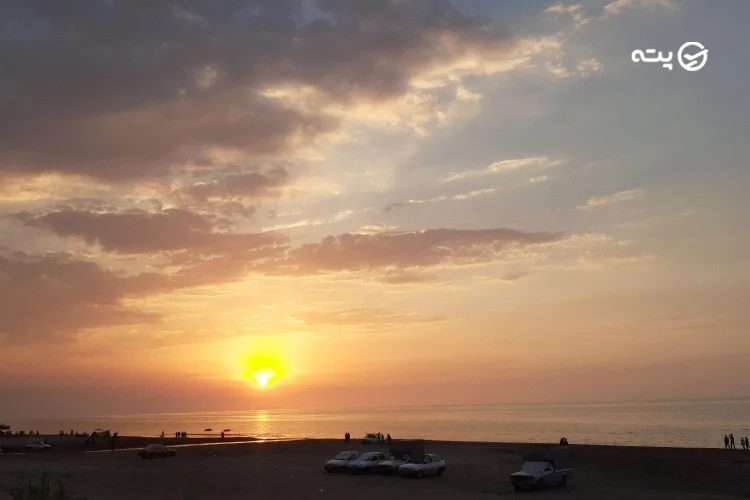 نور از زیباترین سواحل مازندران