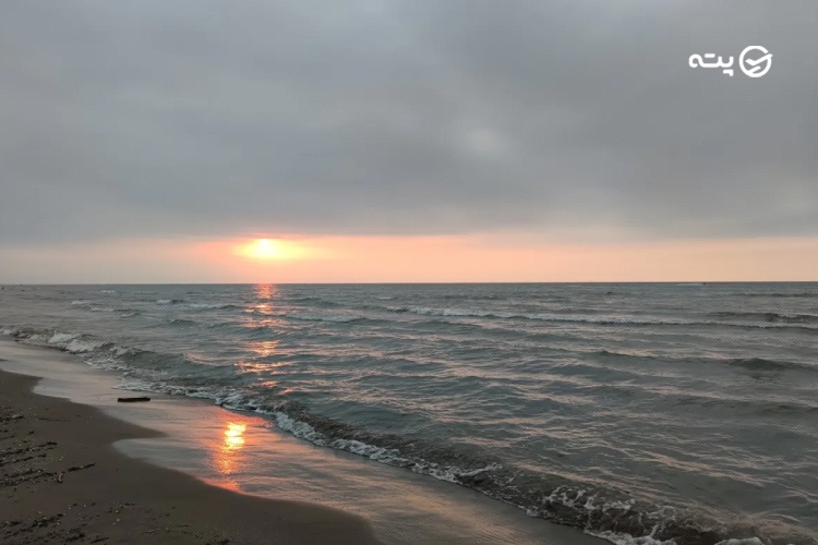 نور از زیباترین سواحل مازندران