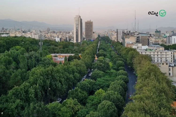 بلوار کشاورز از زیباترین محله های تهران