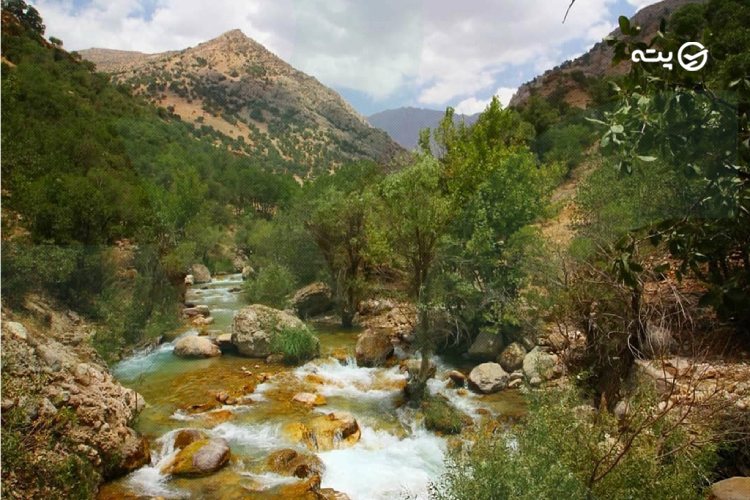 مهریان از خنک ترین روستاهای یاسوج