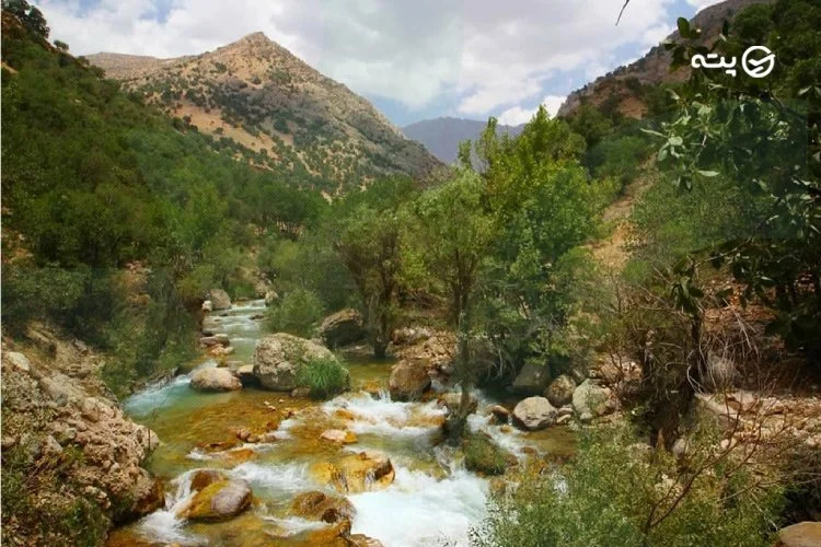 مهریان از خنک ترین روستاهای یاسوج