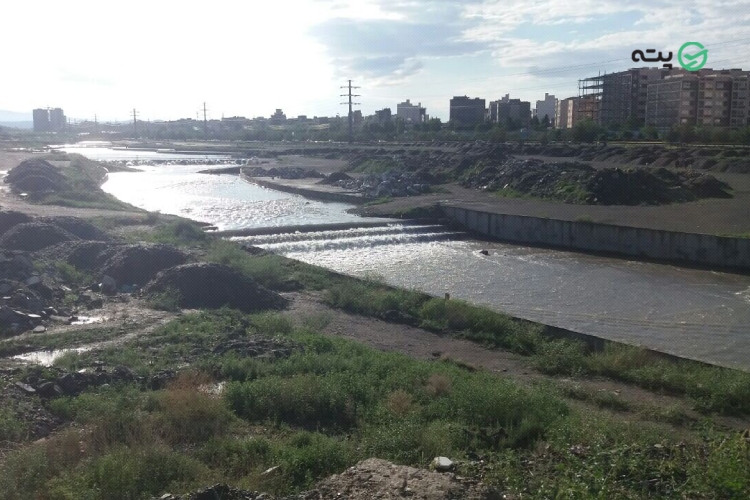 رودخانه تلار از جاهای دیدنی قائمشهر