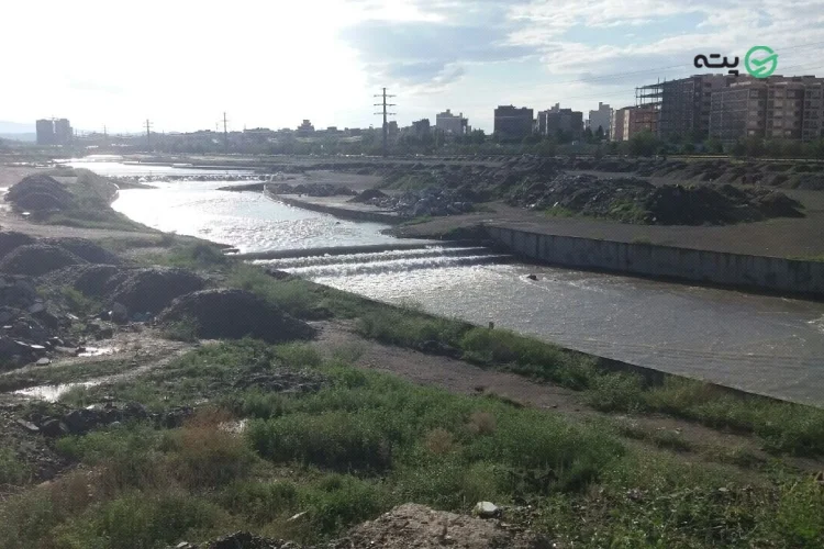 رودخانه تلار از جاهای دیدنی قائمشهر