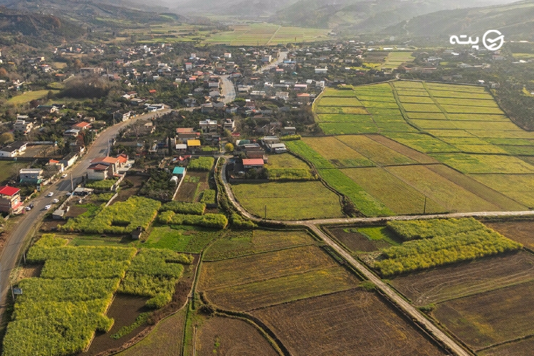 روستای ریکنده از جاهای دیدنی قائمشهر
