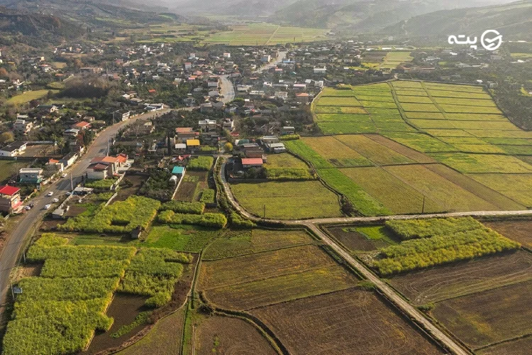 روستای ریکنده از جاهای دیدنی قائمشهر
