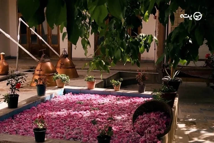 موزه گلاب از جاهای دیدنی قمصر