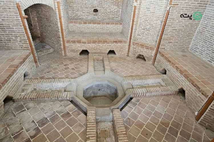 حمام وزیری از جاهای دیدنی ساری