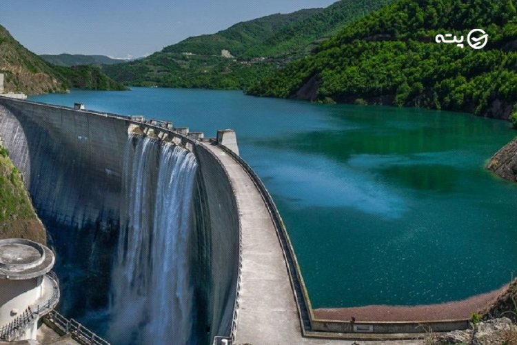 سد سلیمان تنگه از جاهای دیدنی ساری