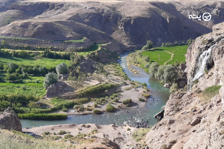 رودخانه آیدوغموش چای از جاهای دیدنی هشترود