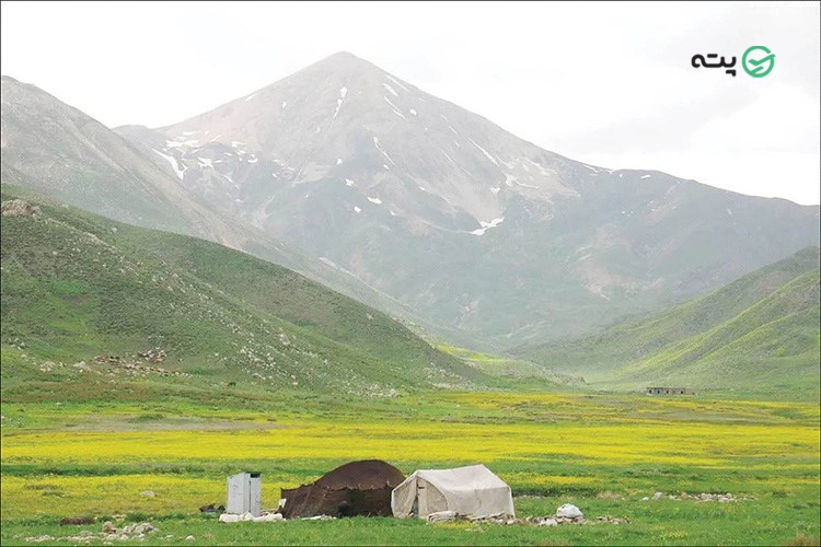 دشت سیاه پالاس از جاهای دیدنی رودهن