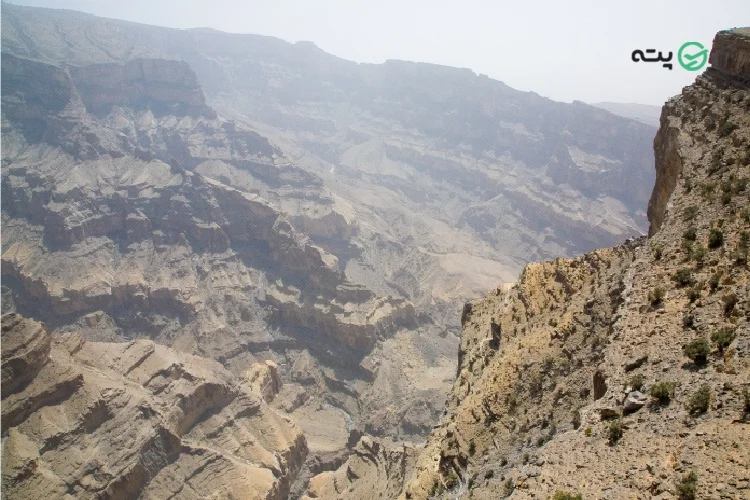 جبل شمس از جاهای دیدنی مسقط