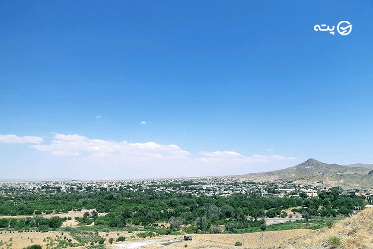 مرتفع ترین شهرهای ایران - پته