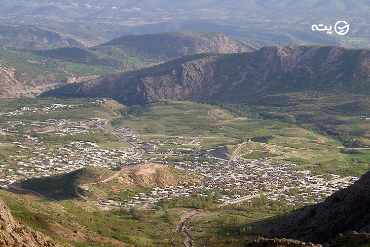 مرتفع ترین شهرهای ایران - پته