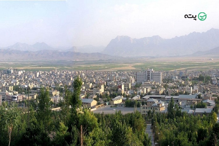 بلندترین شهرهای ایران - پته